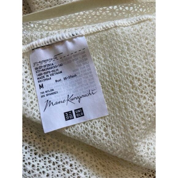 Uniqlo x mame kurogouchi Mesh High Neck Long Sleeve Shirt - Picture 5 of 5